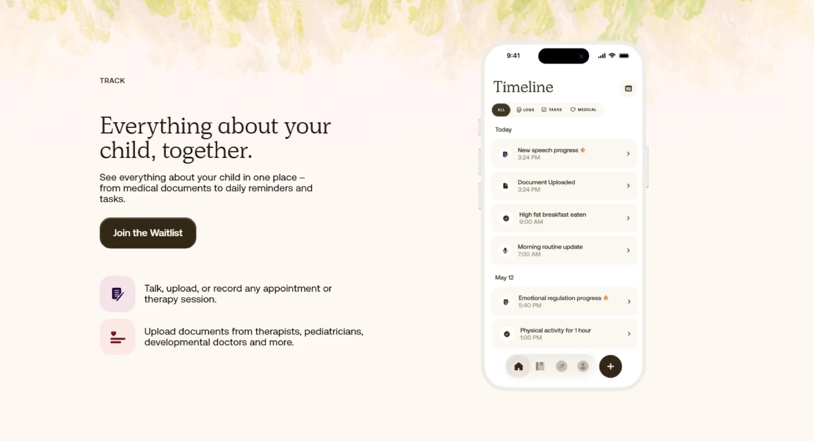 Augi timeline and insights