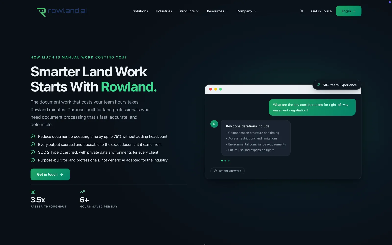 Rowland platform
